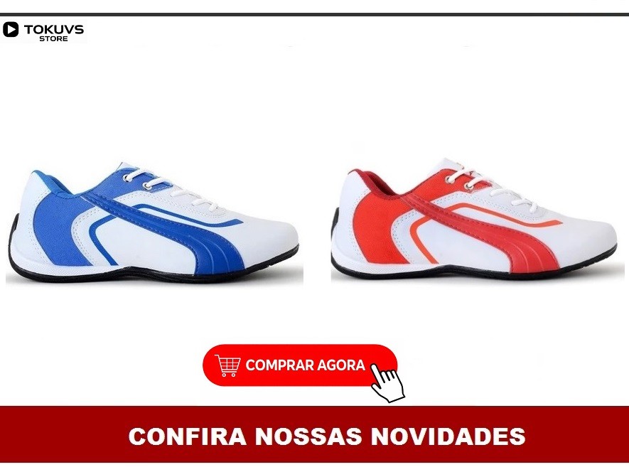 Confira os novos Tenis Puma Ferrari no Tokuvs Store